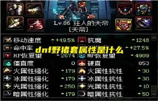 dnf真野猪套属性怎么样 dnf真野猪套属性效果分析大全(地下城真野猪套和假野猪套的区别)