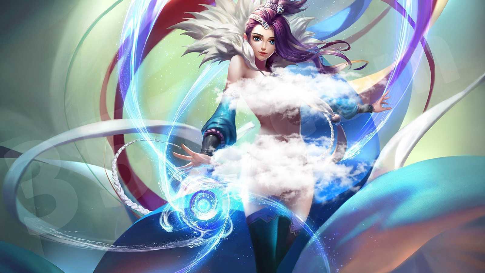 王者荣耀女英雄美化高清图 女英雄美化图(王者荣耀女英雄美图头像)